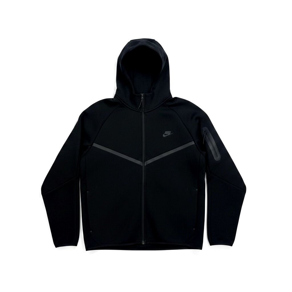 Nike Tech Fleece Hoodie - Black
