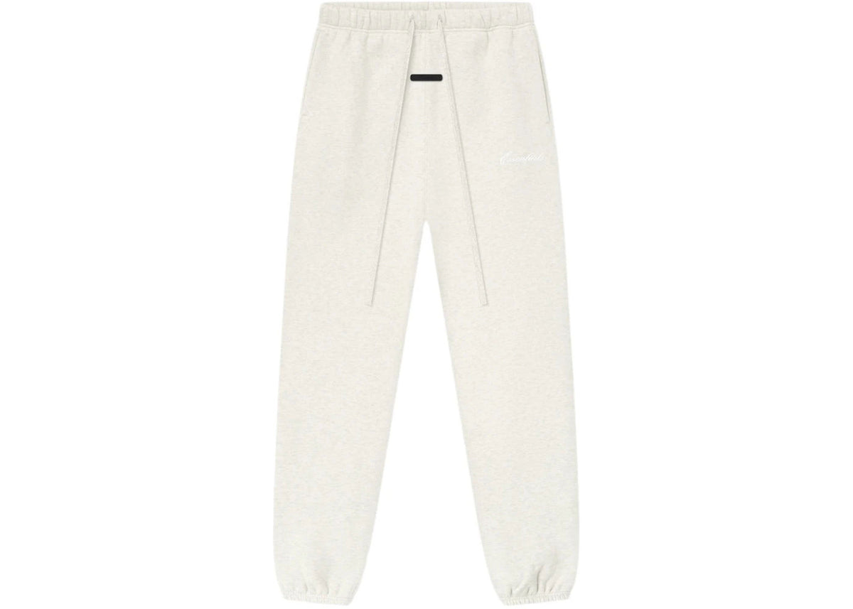 Fear of God Essentials Signature Classic Sweatpant Oatmeal Heather/Light Heather