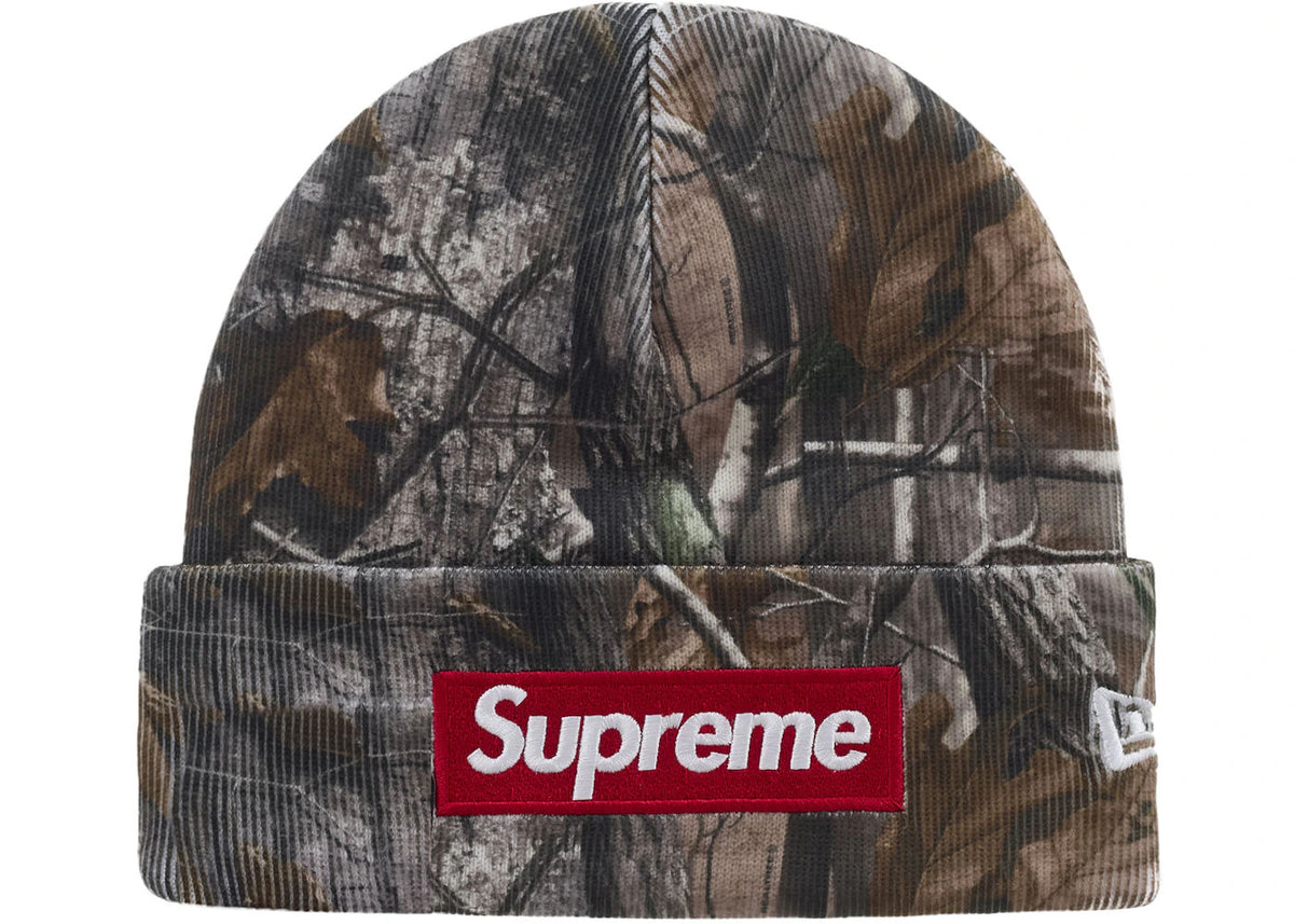 Supreme New Era Box Logo Beanie (FW25) Realtree AP Camo
