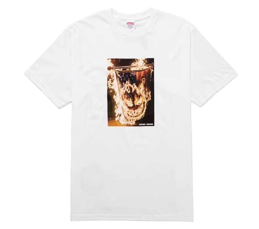 Supreme Spitfire Flag Tee White