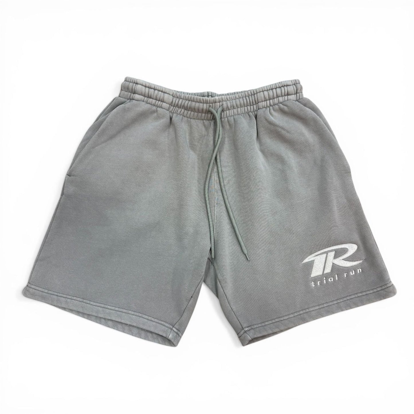 Trial Run Volley Shorts - Beluga Grey