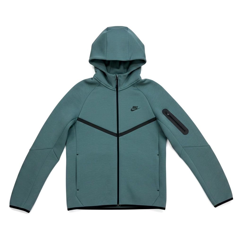 Nike Tech Fleece Hoodie - Forest Green