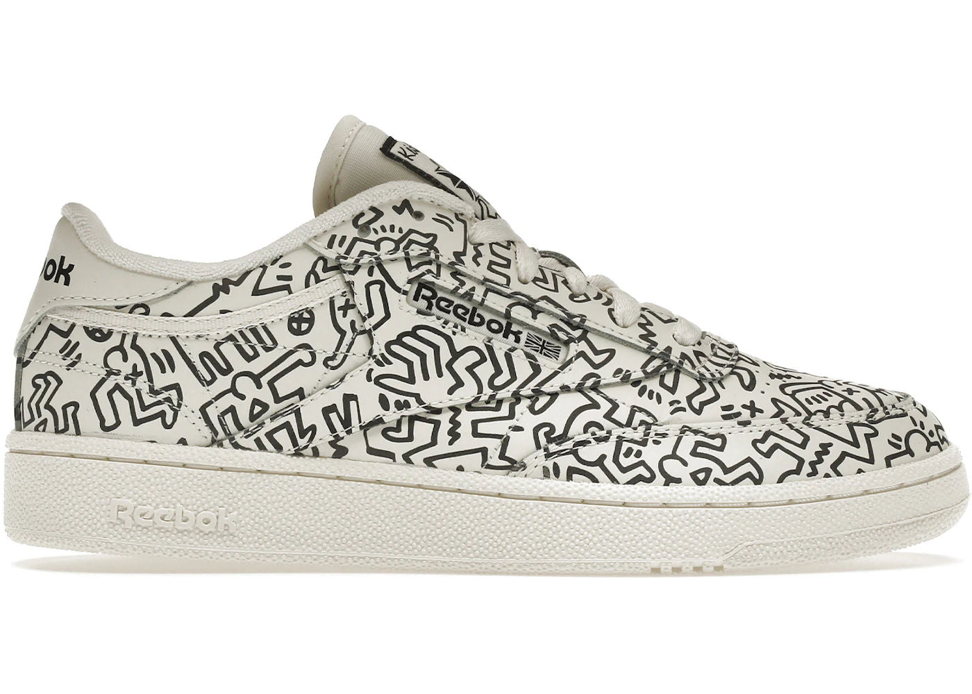 Reebok Club C Keith Haring Pop Shop Walls