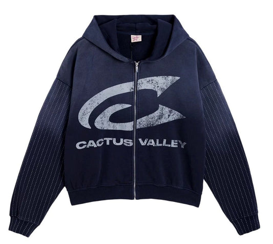 AZVA Stitch Hoodie Black
