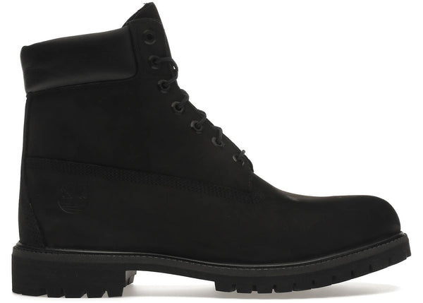 Timberland 6" Boot Black Nubuck Premium (No Box)