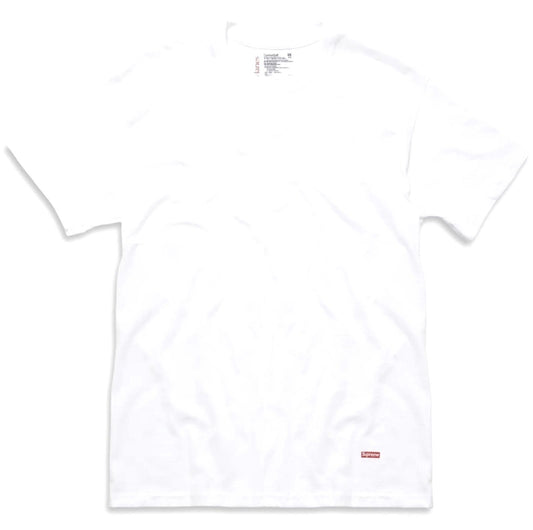 Supreme Hanes Tagless Tee (1 Single Tee) White