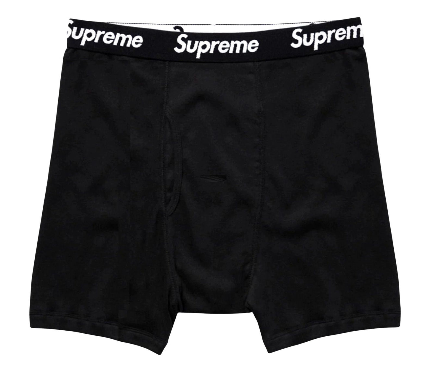 Supreme Hanes Boxer Briefs (1 Pair) Black
