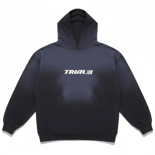 Trial Run Racing Collection Hoodie - Washed Black