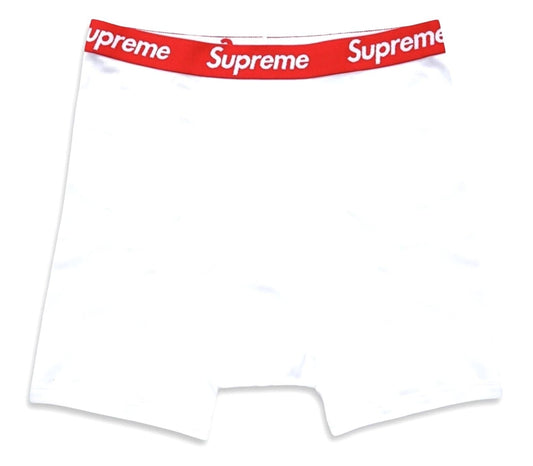 Supreme Hanes Boxer Briefs (1 Pair) White