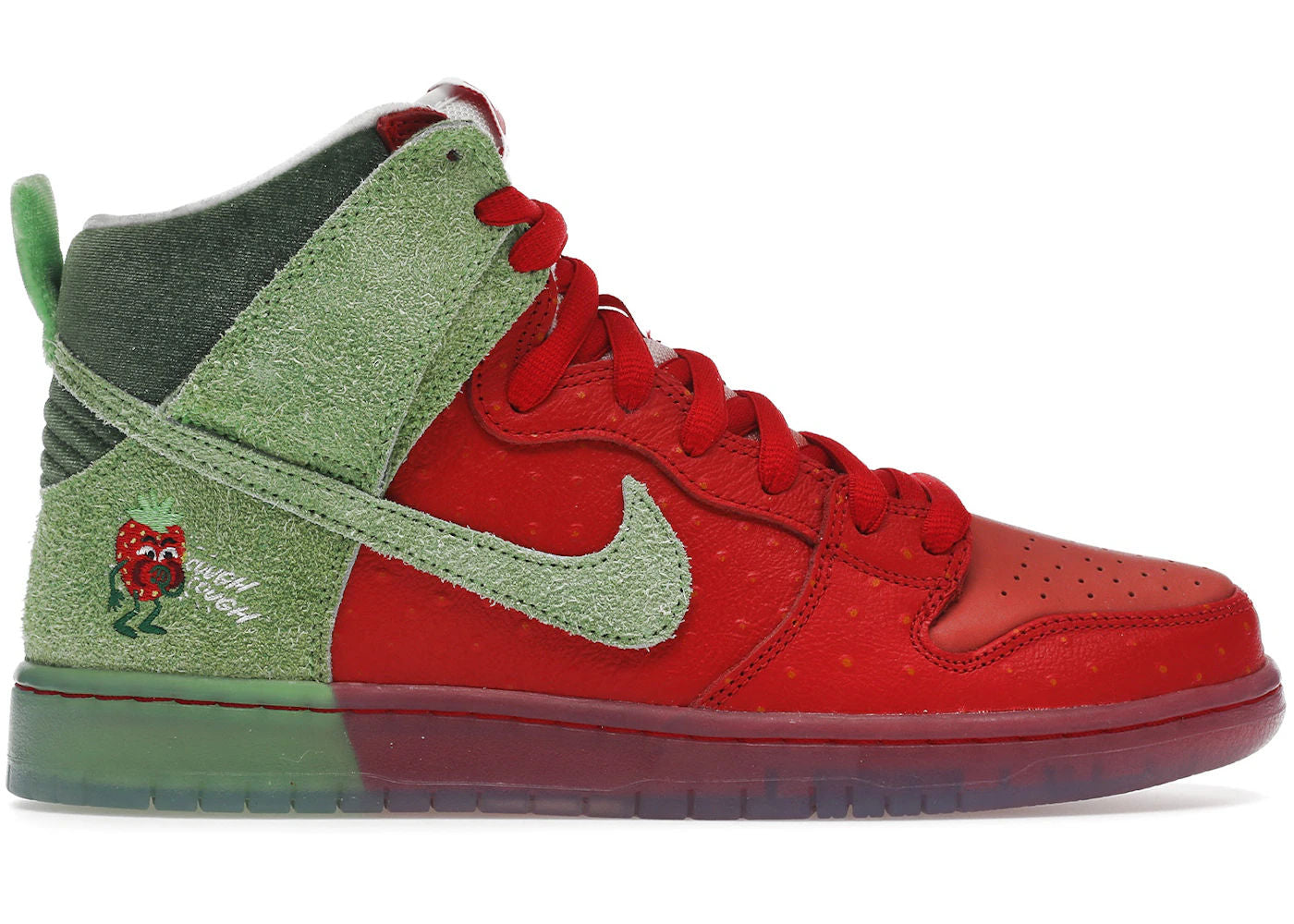 Nike SB Dunk High Strawberry Cough (No Box) - Pre-Owned
