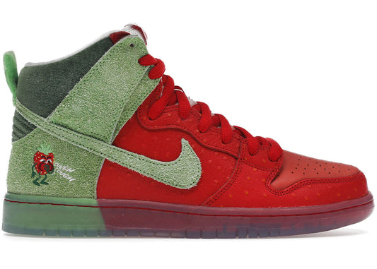 Nike SB Dunk High Strawberry Cough (No Box) - Pre-Owned