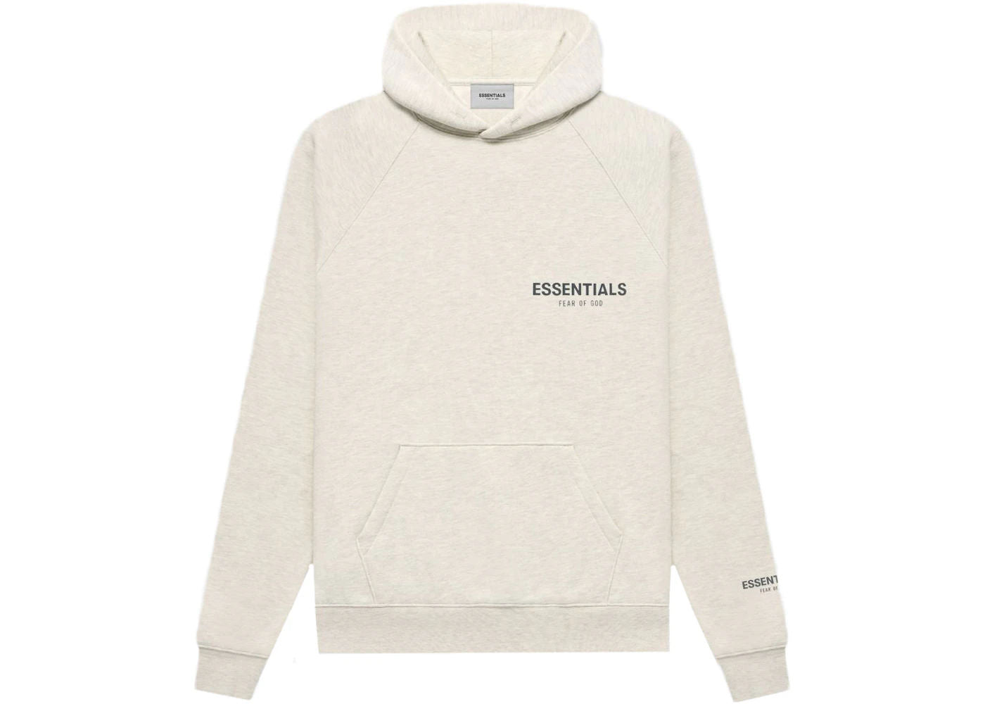 Fear of God Essentials Hoodie Light Heather Oatmeal