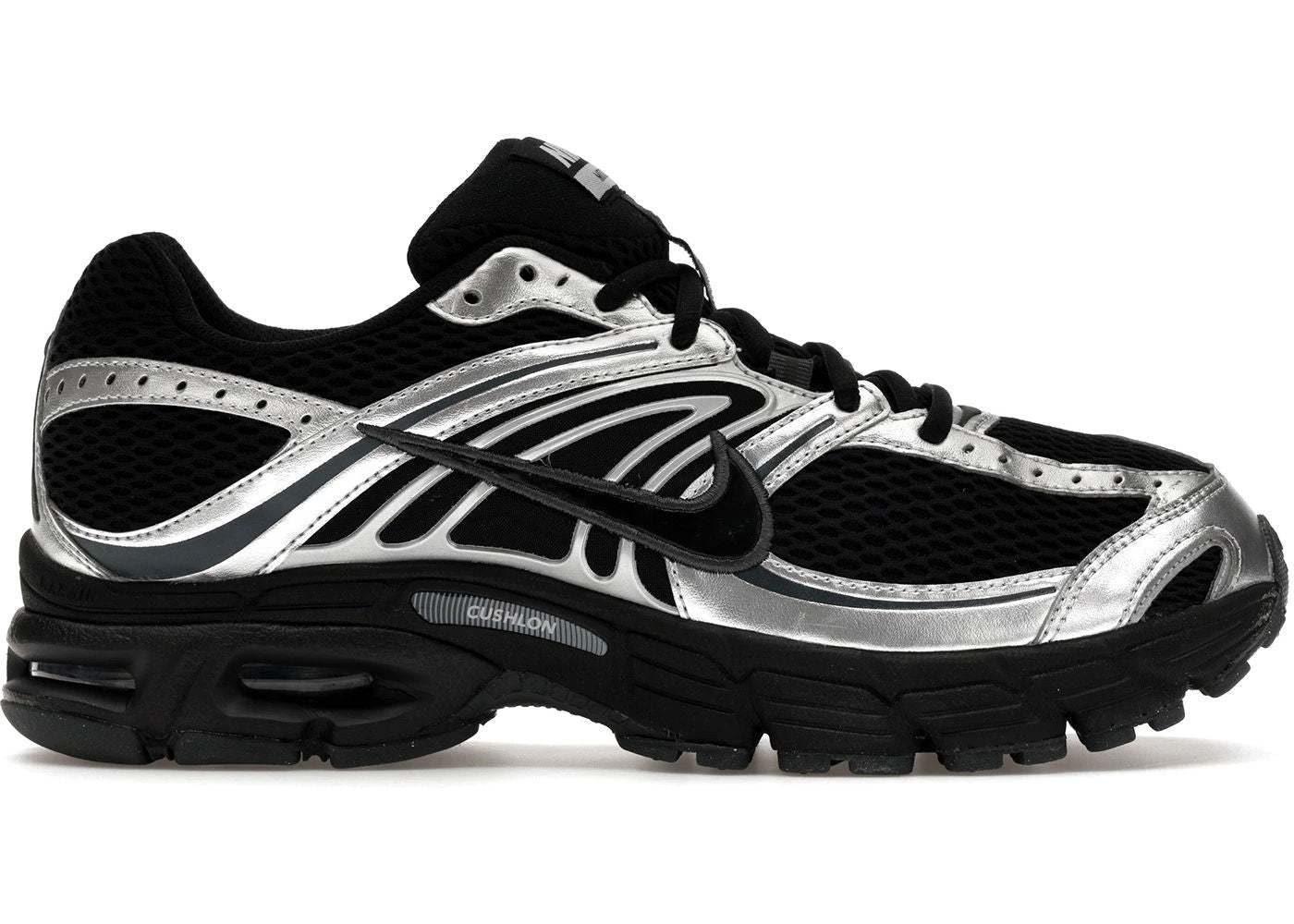 Nike Air Max Moto 2K Black Metallic Silver (Women's)