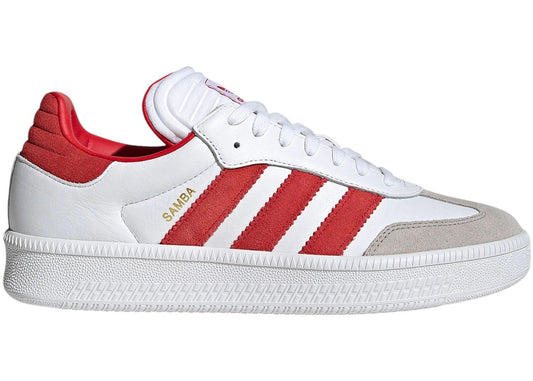 adidas Samba XLG Cloud White Better Scarlet Clear Granite