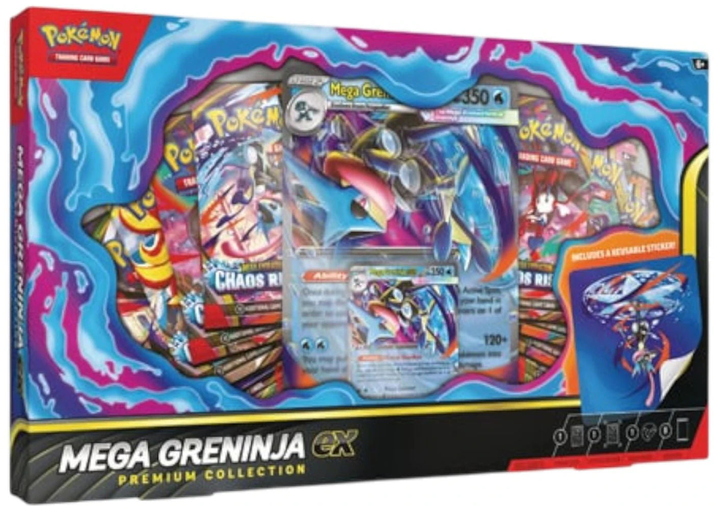 2026 Pokémon Mega Evolution Mega Greninja Ex Premium Collection - Other