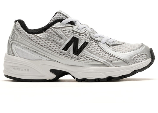 New Balance 740 Bungee Lace Grey Black (PS)