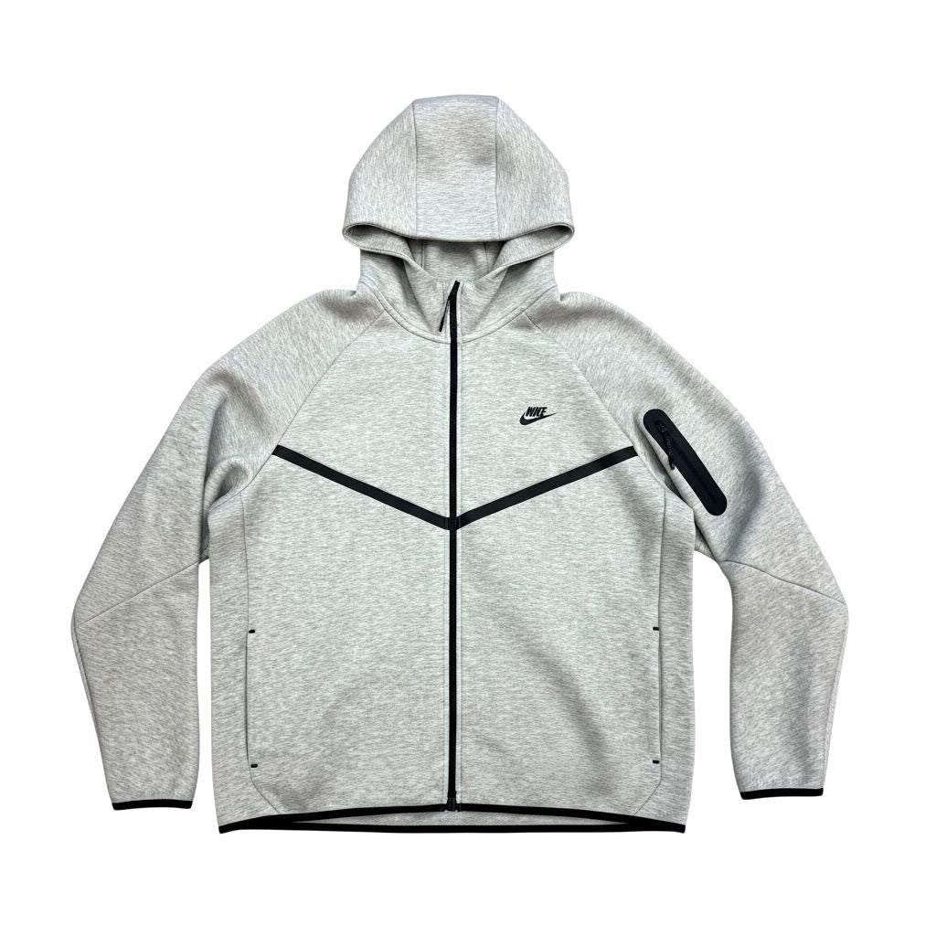Nike Tech Fleece Hoodie - Dark Heather Grey