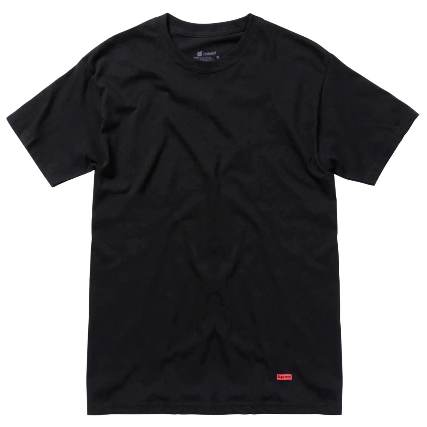 Supreme Hanes Tagless Tee (1 Single Tee) Black