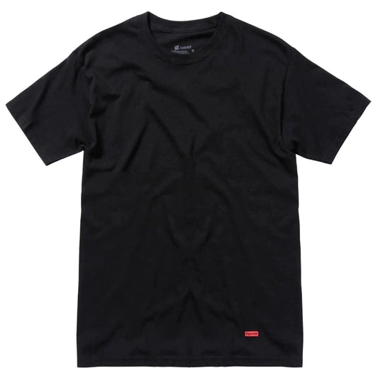 Supreme Hanes Tagless Tee (1 Single Tee) Black