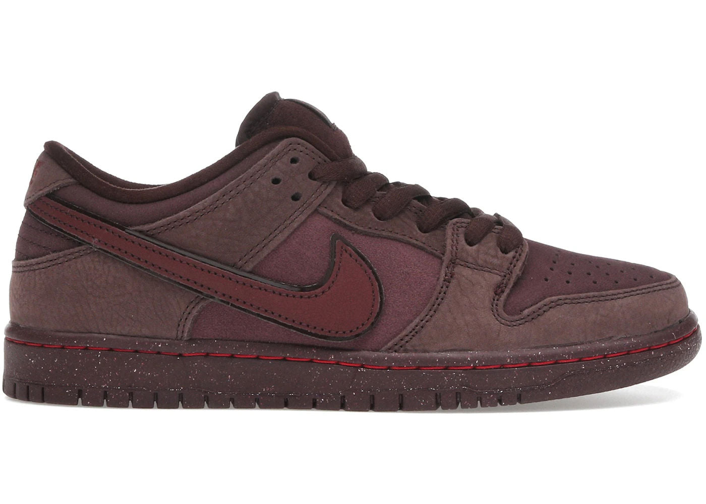 Nike SB Dunk Low City of Love Burgundy Crush