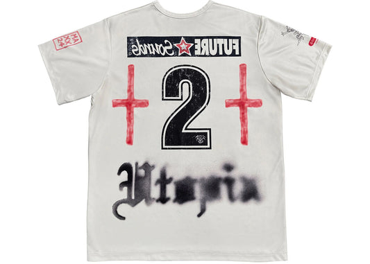 Travis Scott England Soccer Jersey White