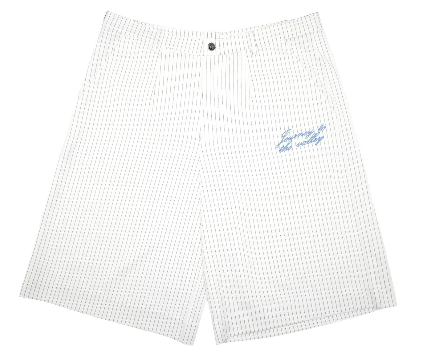 AZVA Pinstripe Journey Shorts
