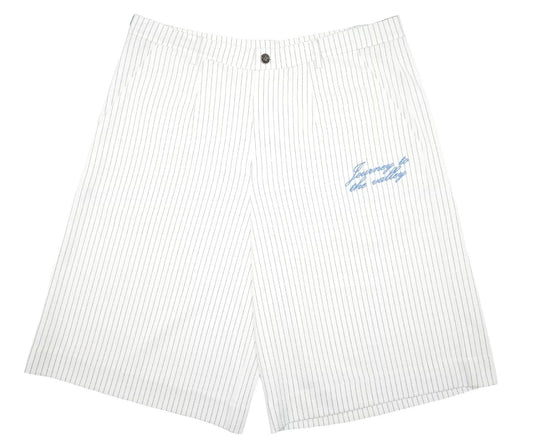 AZVA Pinstripe Journey Shorts